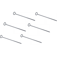 High Peak Stahl Ringkopf Erdnagel 6er Pack 20 cm silber