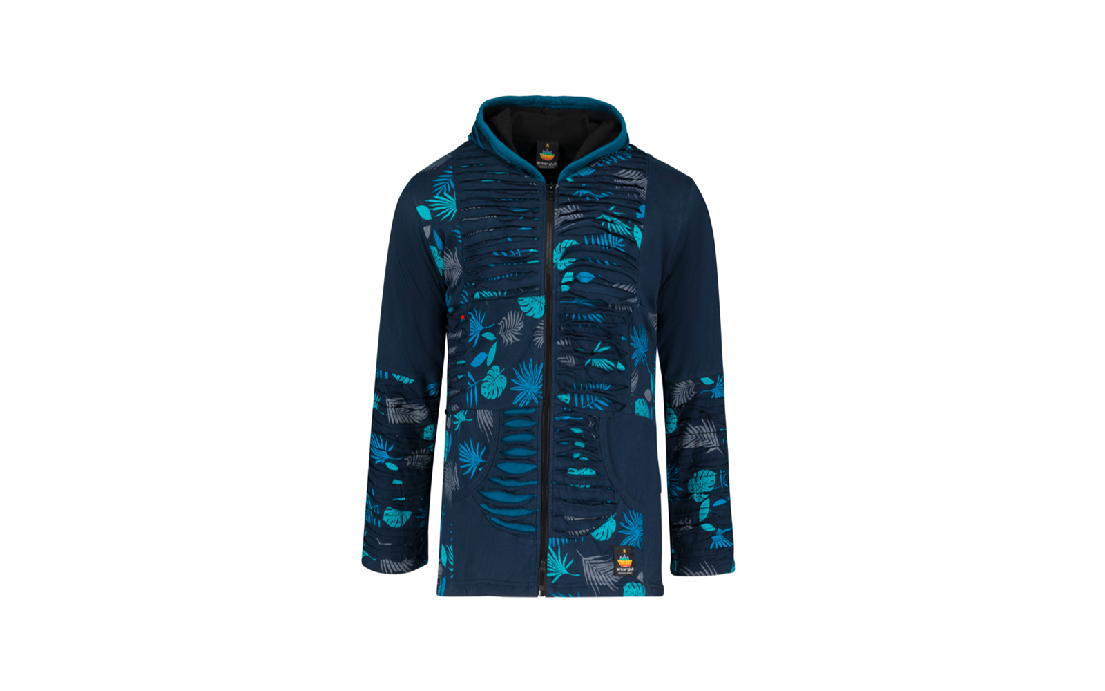 Product afbeelding Ankerglut Nepalherz Patchwork Damenmantel 1