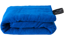 BasicNature Handdoek Terry 85 x 150 cm blauw