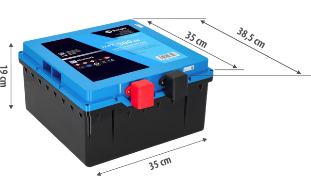 Berger LiFePO4 Lithium Untersitz Batterie Pro 300 Ah ohne MwSt