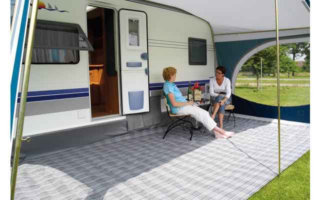 Walker Action Jolax tent carpet for T@B 400 and Adria Action 361/341 blue 250 x 440 cm