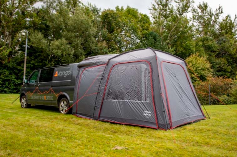 Heckzelt Tailgate Hub Low Buszelt Camping SUV Van Zelt Bus Vorzelt 3000 mm  VANGO - DECATHLON