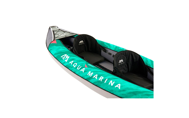 Aqua Marina Laxo Freizeit Kajak Set 7 teilig grün/grau für 2 Personen