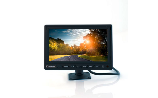 Caratec Safety 17,6 cm (7") monitor voor CVBS en AHD camera's