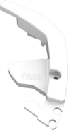 Fiamma Frontblendenverschluss links für Markise F80L - Farbe Polar White Fiamma Ersatzteilnummer 98673-272