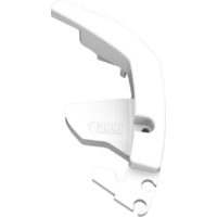 Fiamma front panel closure left for awning F80L - color Polar White Fiamma spare part number 98673-272