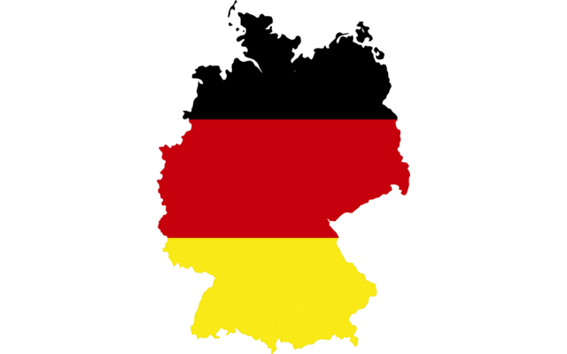 Contactor country contour sticker for vehicles Germany 70 x 55 mm