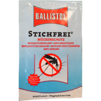 Anti-moustiques sans piqûres 1 chiffon imbibé Ballistol