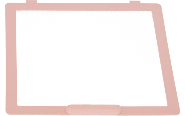 weißes rechteckiges Rahmenobjekt mit abgerundeten Ecken auf weißem Hintergrund