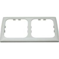 Haba double cadre de recouvrement pour prises de courant Interrupteur