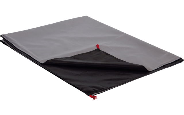 Manta de exterior High Peak con parte inferior impermeable 120 x 150 cm gris/negro