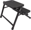 Berger SteelStep Duo Blackline klappbarer Doppeltritt Stahl Schwarz (H&ouml;he 40 cm)