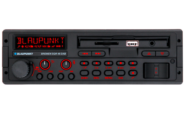 Produktbild Blaupunkt Bremen SQR 46 DAB Autoradio Bluetooth DAB+ 1