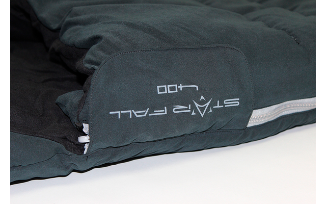 Outdoor Revolution Starfall Midi 400 Sac de couchage avec taie d'oreiller en flanelle after dark
