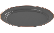 GSI Mesa 26 cm plate - Shadow