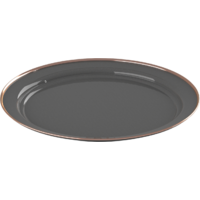 GSI MESA Emaille-Teller 26 cm  - Shadow
