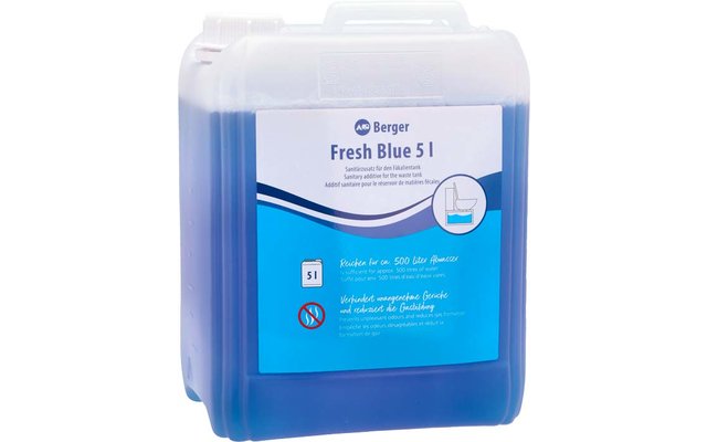 Additivo disgregante per WC Berger Fresh Blue 5 litri