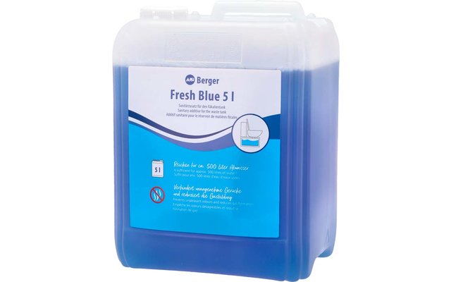 Berger Fresh Blue toilet additive 5 liter