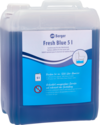 Berger Fresh Blue Sanit&auml;rfl&uuml;ssigkeit 5 Liter - Sanit&auml;rzusatz f&uuml;r den F&auml;kalientank