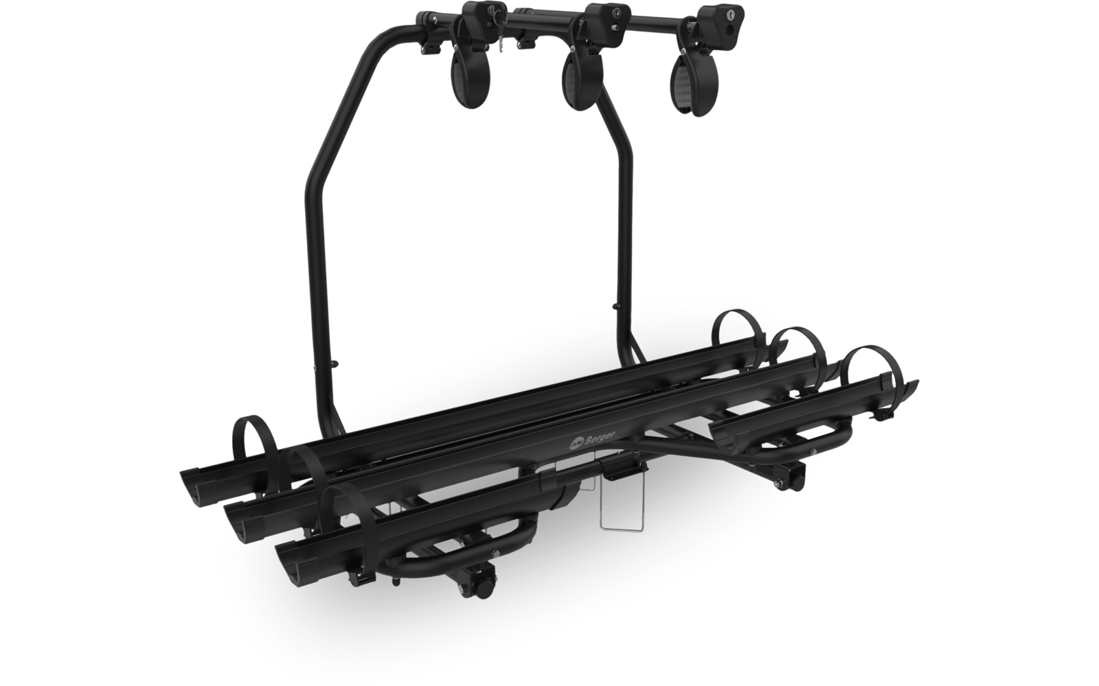 Produktbild Berger Premium XL Deichsel Fahrradtr&auml;ger f&uuml;r 2/3 Fahrr&auml;der E-Bike geeignet 1