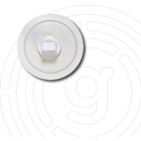 Gelmags Magnet-Pins Classic mit Pads S 8-teilig wei&szlig;