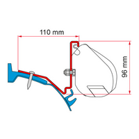 Fiamma Ford Custom Capland/Capfun beugel voor Fiamma F35