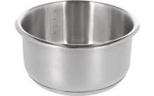 712428 380649 742653 - Berger DeepSmoke Edelstahl Kochtopf mit Messskala im Topfinneren