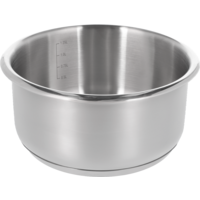 Berger DeepSmoke stainless steel saucepan with measuring scale inside &Oslash; 16 cm