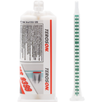 Adhesivo bicomponente el&aacute;stico blanco 50 ml Teroson MS 9399 Henkel