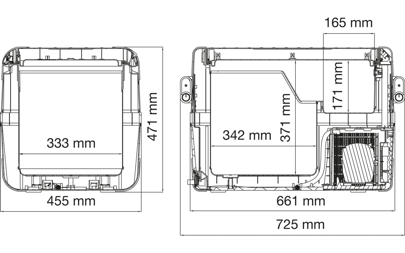 Produktbild Dometic CoolFreeze CFX 50 Professional Kompressor-Kühlbox 46 L  1