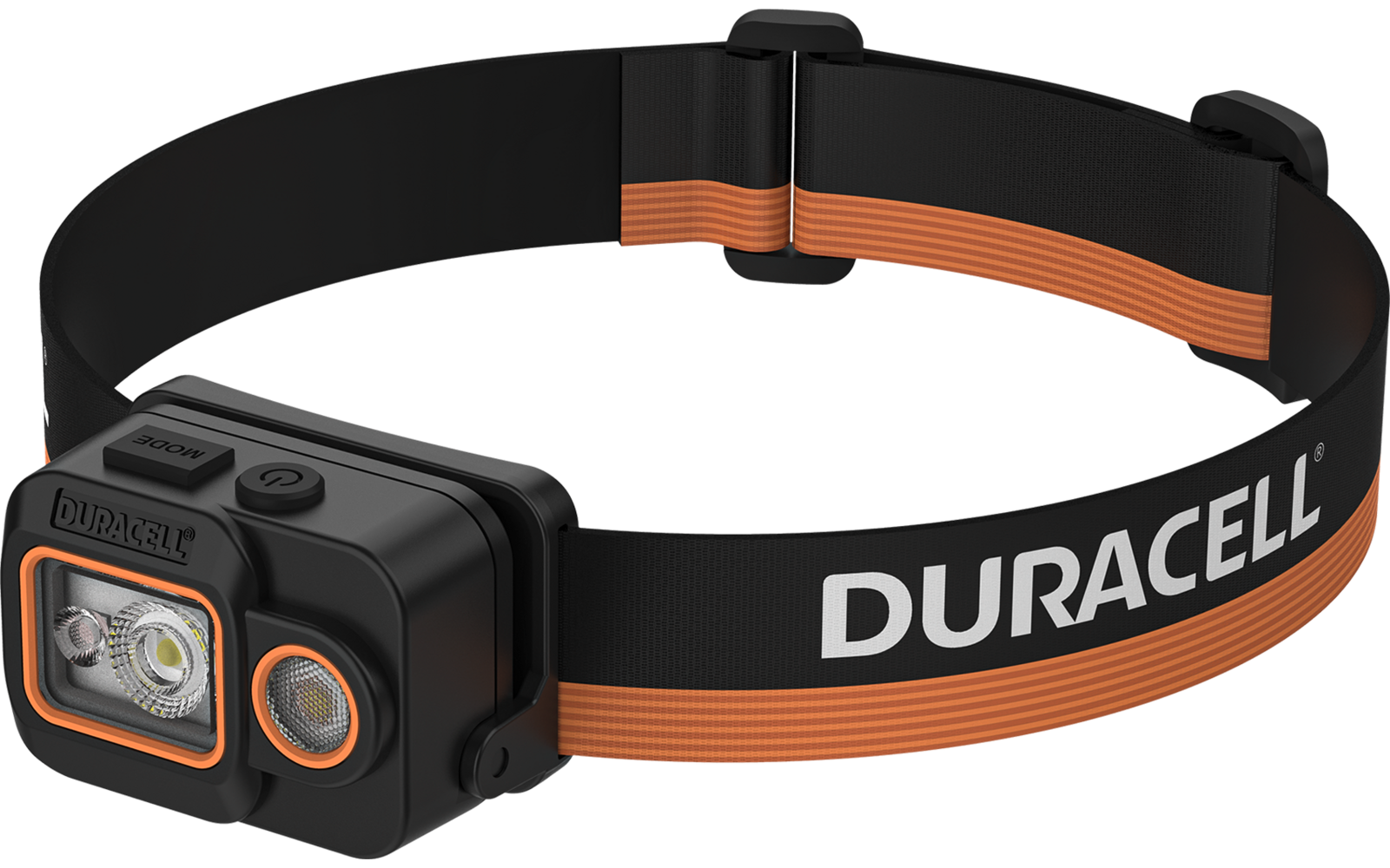 Produktbild Duracell DH Stirnlampe mit Rotlicht und Digital Focus  1