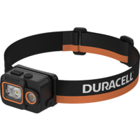Duracell DH700R hoofdlamp met rood licht en digitale focus 700 lumen