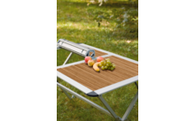 Berger Bamboo Aluminium Rollable Table Nera 115 x 75 cm