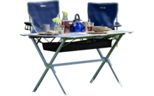 Berger Aluminium Rollable Table Nera 115 x 78.5 cm