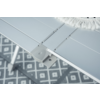 Immagine piccola del prodotto Tavolo con piano arrotolabile Berger Nera in alluminio 115 x 78,5 cm 1