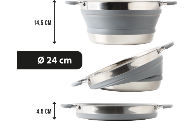 Produktbild Brunner Volcano Fold-Away Kochtopf faltbar  1