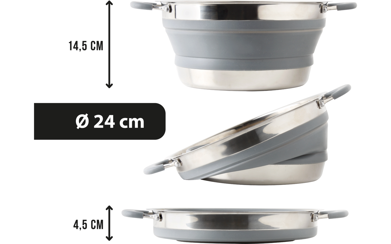 Produktbild Brunner Volcano Fold-Away Kochtopf faltbar  1