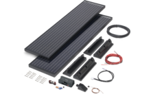 714701 - B&uuml;ttner Elektronik Solar-Komplettanlage Power Blackline Solar Kit MT 150 / 2 x 75 W