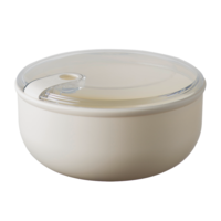 Bo&icirc;te &agrave; pain ronde 1,8 litres beige Omada