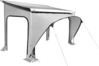 Thule QuickFit Markisenvorzelt M 3,1 Meter Montageh&ouml;he 2,25 - 2,44 Meter