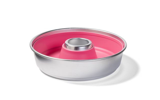 Omnia Molde de silicona para horno de camping rosa