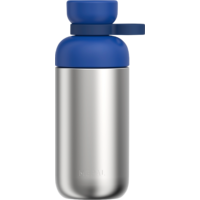 Mepal Vita Edelstahl Trinkflasche aus recyceltem Edelstahl und auslaufsicher 500 ml vivid blue