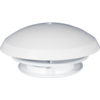 Knorz Dachl&uuml;fter 190 mm mit Schlauchanschluss 60 mm wei&szlig;