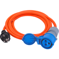 C&acirc;ble adaptateur Berger Ultimate fiche &agrave; contact de protection et prise CEE 5m