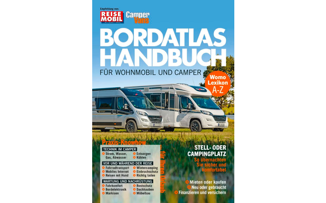 Il manuale Bordatlas per camper e campeggiatori