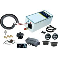 Kit per doccia acqua calda Pundmann 230 V / 500 W / Aria 4D 9 litri