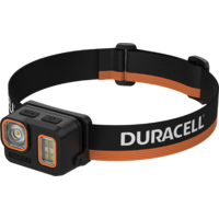 Duracell DH500R hoofdlamp met rood licht en digitale focus 500 lumen