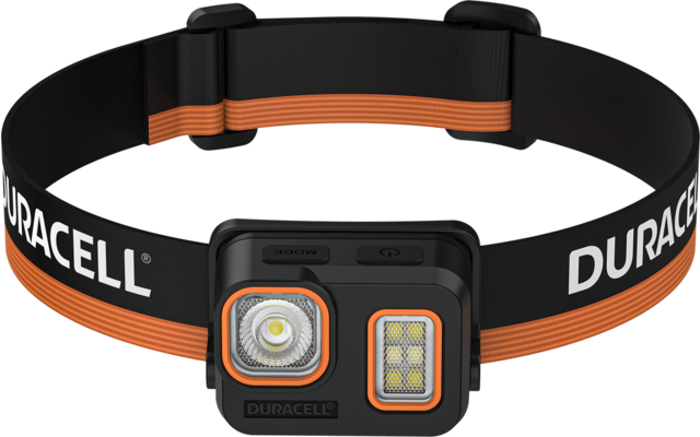 Produktbild Duracell DH Stirnlampe mit Rotlicht und Digital Focus  1