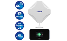Antenna Falcon DIY 5G LTE da finestra con router mobile 1800 Mbps 5G Cat 20