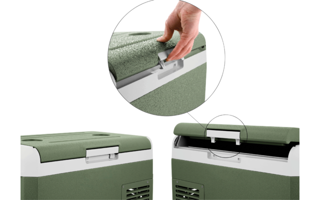 Produktbild Berger EPL Kompressor K&uuml;hlbox mit Tiefk&uuml;hlfunktion 12V 24V 230V 1